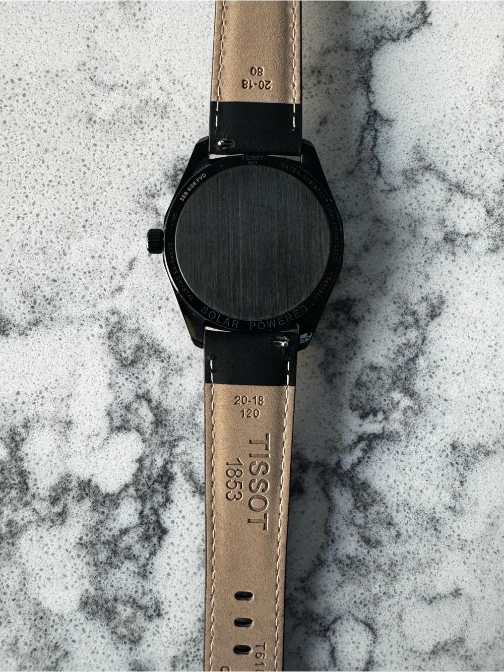 Tissot Black PRC 100 Solar Men's Watch